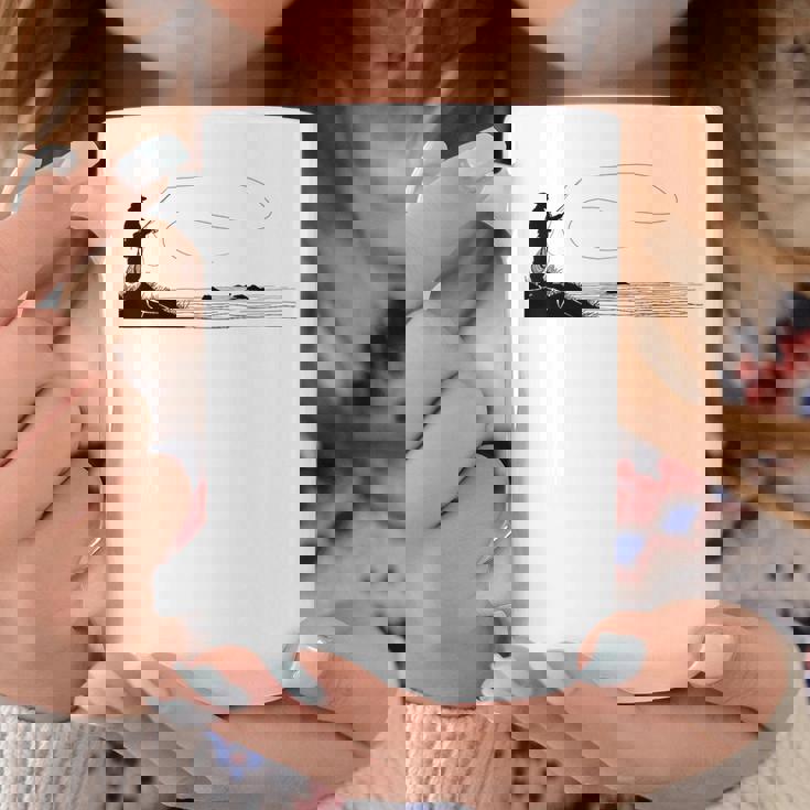 マス フライフィッシング サーモン コーヒーマグ 面白い贈り物