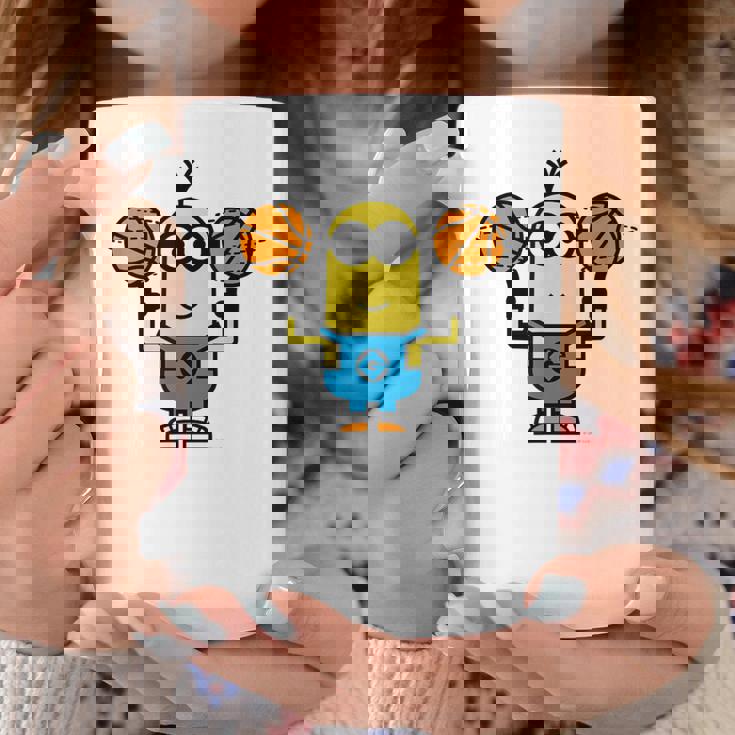 ミニオン Basket Ball Kevindouble Ball コーヒーマグ 面白い贈り物