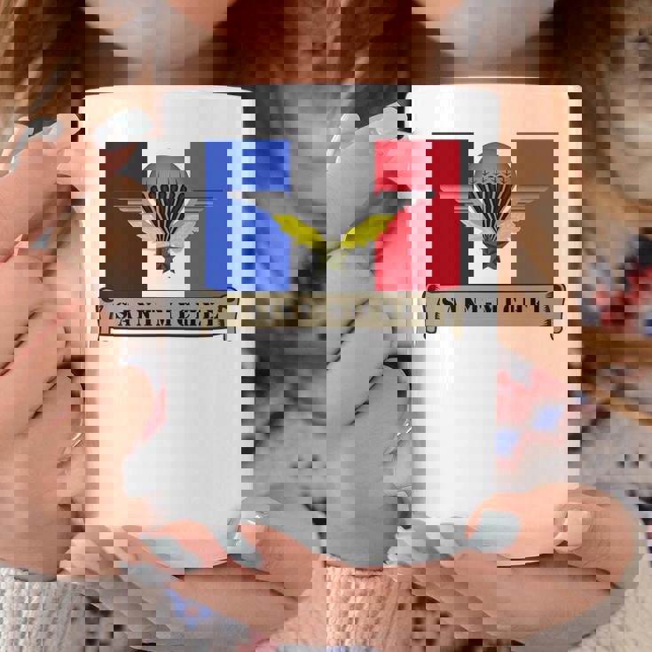 ミリタリー サンミッシェル 守護空挺部隊 フランス軍 長袖tシャツ コーヒーマグ 面白い贈り物