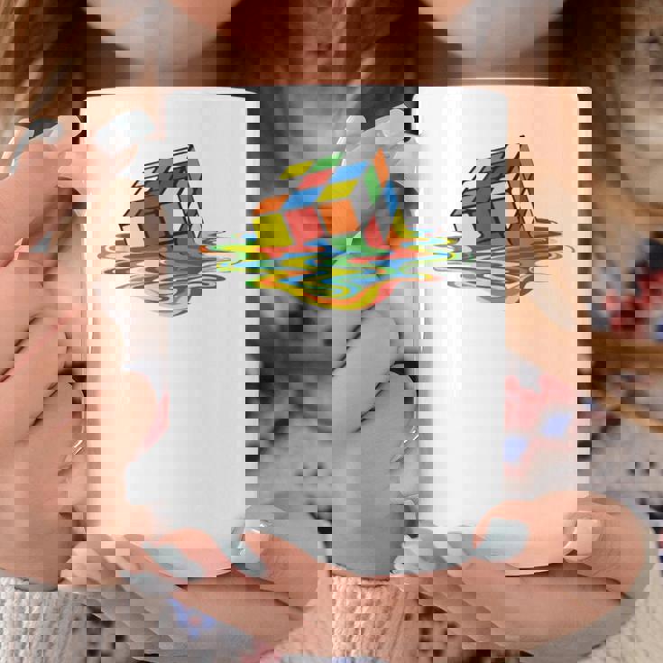 メルティング ルービックキューブ コーヒーマグ 面白い贈り物