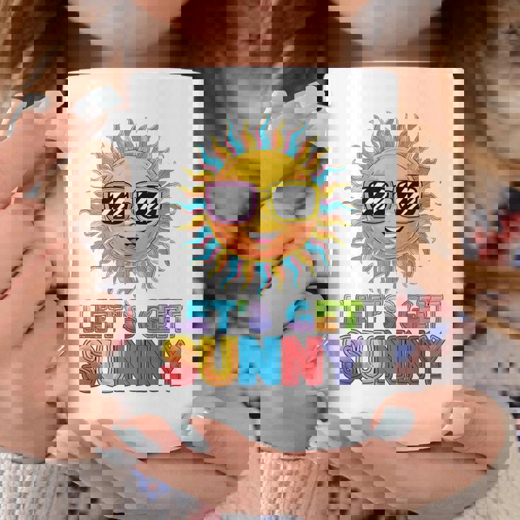 モチベーション輝くレッツゲットサニー活気 コーヒーマグ 面白い贈り物