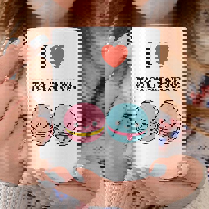 ユーモアマカロン フランスのデザートペストリー マカロンが大好き コーヒーマグ 面白い贈り物