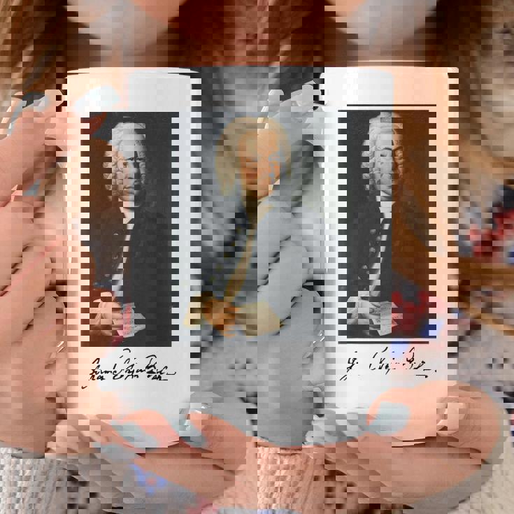 ヨハン・セバスティアン・バッハ 作曲家 クラシック音楽 Bach Composer Classical Music コーヒーマグ 面白い贈り物