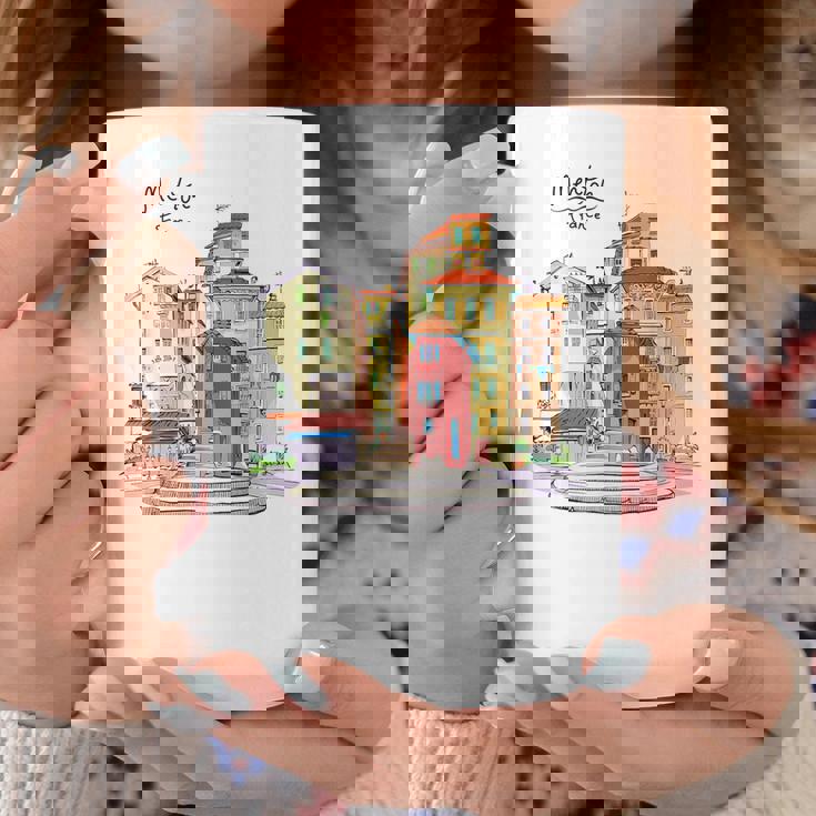 ヨーロッパ フランス パリ マントン フランス 家族 バケーション お土産 コーヒーマグ 面白い贈り物