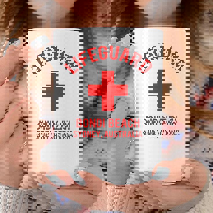 ライフガード ボンダイビーチ、シドニー、オーストラリア コーヒーマグ 面白い贈り物