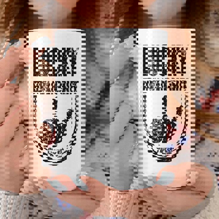 ラッキーボウリングシャツはボウラーのための面白い引用を洗わないでください コーヒーマグ 面白い贈り物