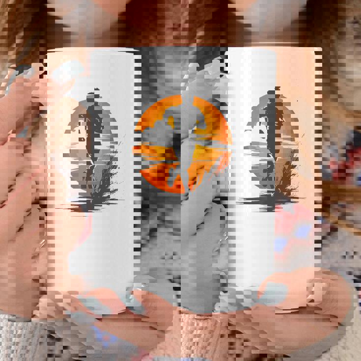 ランニング・ガイ・グラフィック・アスレティックス コーヒーマグ 面白い贈り物