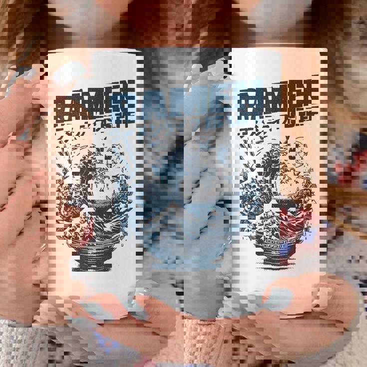 ラーメンは人生、マンガアニメオタクジャパンかわいいラーメン コーヒーマグ 面白い贈り物