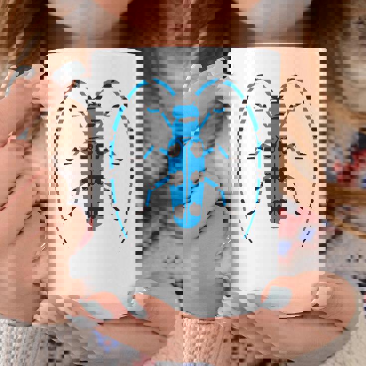 ルリボシカミキリ _昆虫_カミキリムシ コーヒーマグ 面白い贈り物