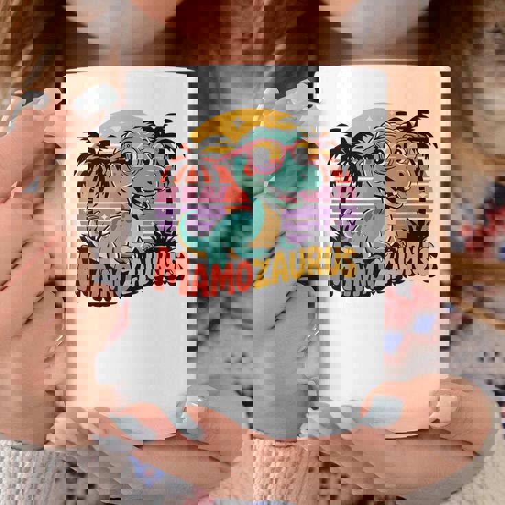 レトロマモザウルス恐竜ギフト ポーランドのお母さん Trexポーランド コーヒーマグ 面白い贈り物