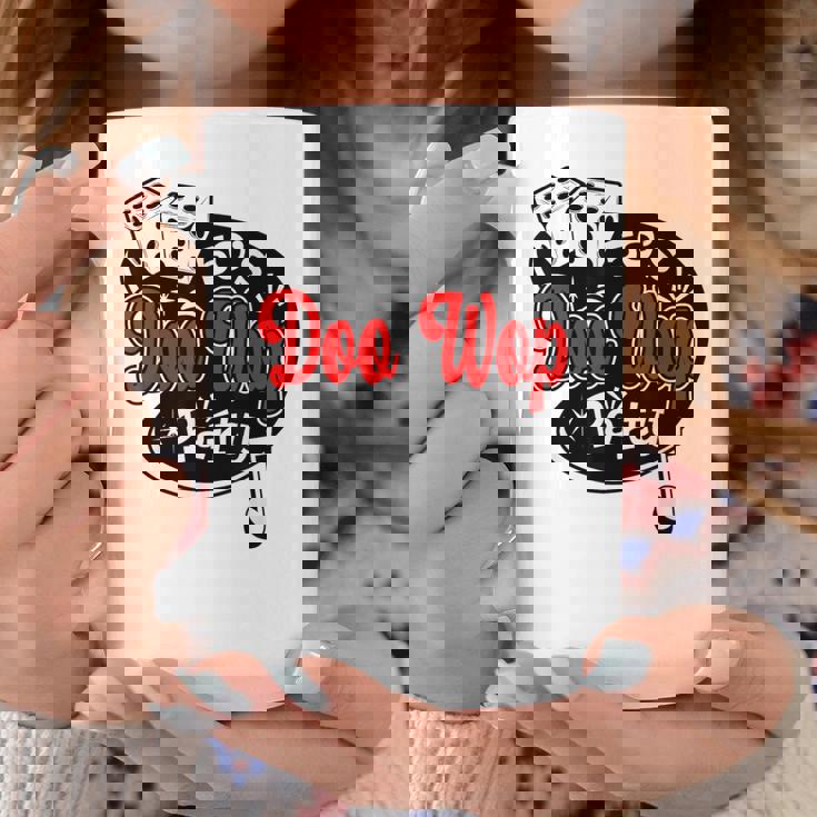 ロカビリー Doo Wop ヴィンテージ 50年代 音楽 レトロ ロックンロール コーヒーマグ 面白い贈り物