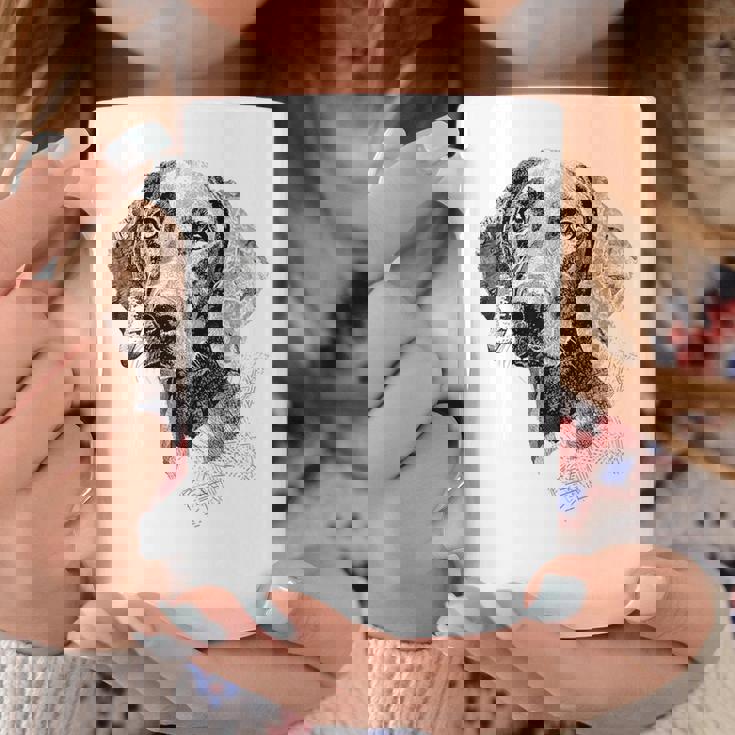 ワイマラナー 犬 グラフィック ペット アート ワイマラナー コーヒーマグ 面白い贈り物