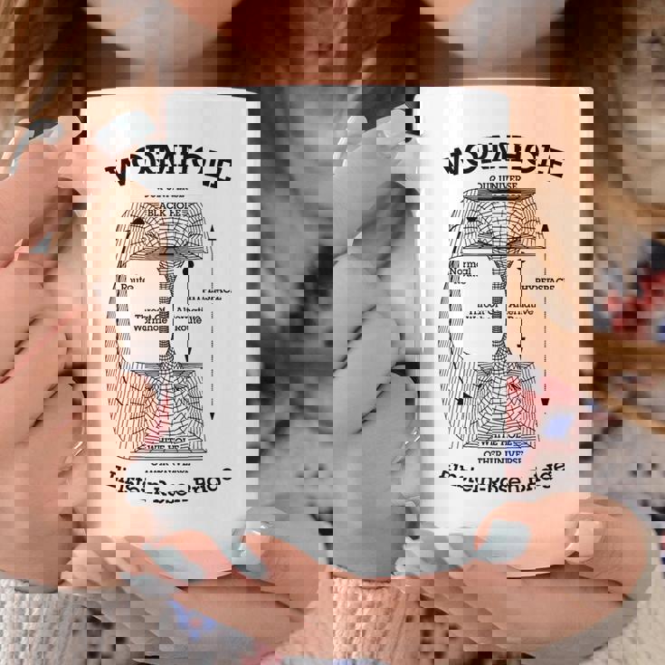 ワームホール アインシュタイン-ローゼンブリッジ ブラックホール ハイパースペース物理学 コーヒーマグ 面白い贈り物