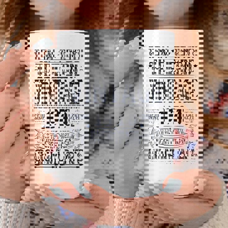 ヴィンテージ 1970 男性用 レトロ 面白い 1970 誕生日 コーヒーマグ 面白い贈り物
