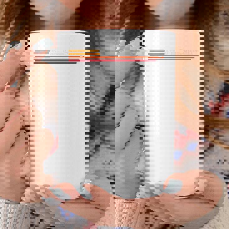 ヴィンテージ 1980年代グラフィックスタイル Town 'N' Country Florida 長袖tシャツ コーヒーマグ 面白い贈り物