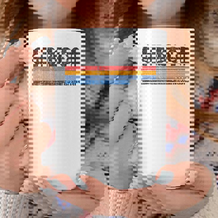 ヴィンテージ 70年代80年代スタイル ギブソン アーカンソー州 コーヒーマグ 面白い贈り物