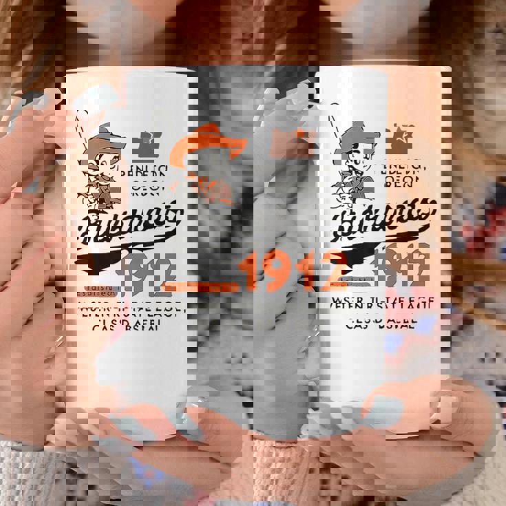 ヴィンテージ Pendleton オレゴン・バッカルーズ 廃止野球ボール コーヒーマグ 面白い贈り物