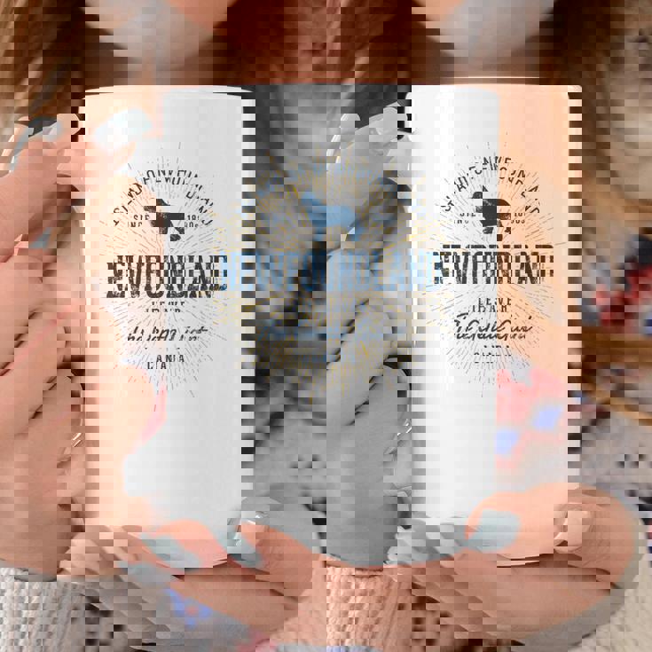 ヴィンテージ ニューファンドランド レトロ コーヒーマグ 面白い贈り物