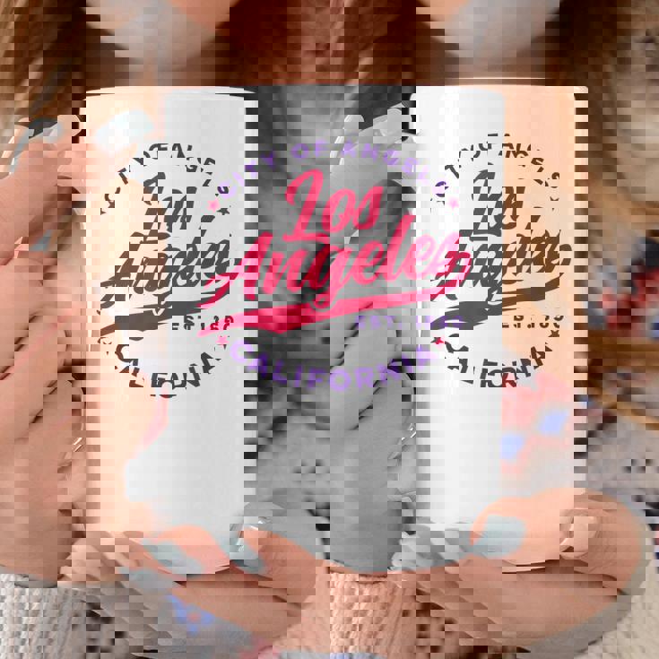 ヴィンテージ ロサンゼルス エンゼルス カリフォルニア レッドテキスト コーヒーマグ 面白い贈り物