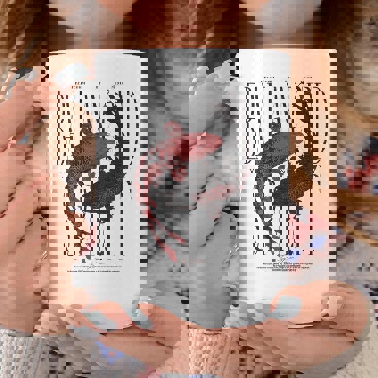 ヴィンテージグラフィティ錦鯉魚バックプリント鯉鯉 コーヒーマグ 面白い贈り物