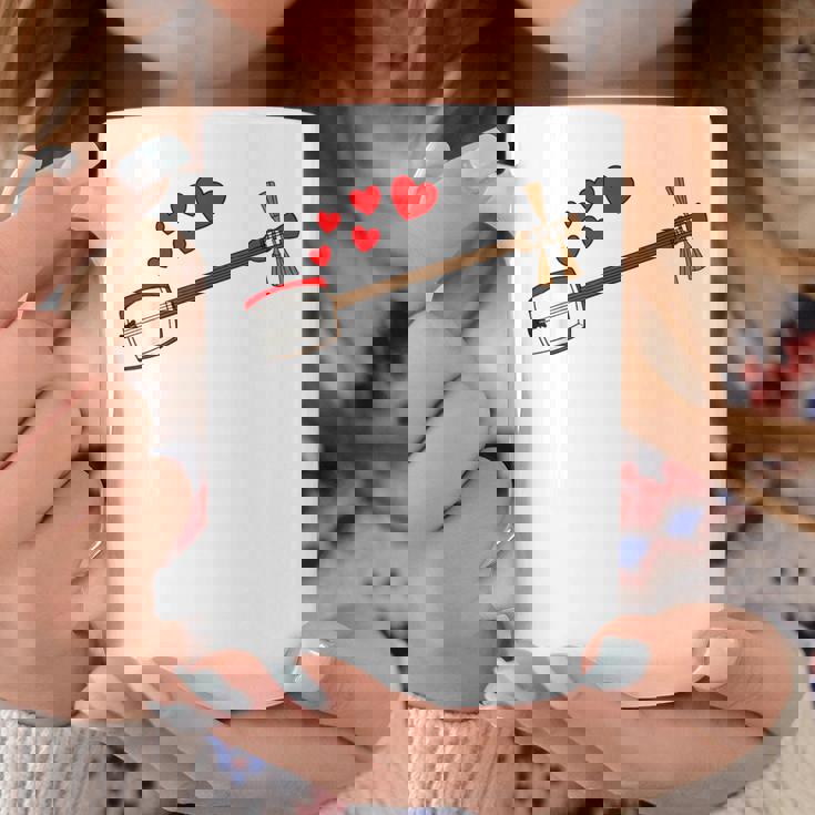 三味線 バレンタインデー ミュージシャン 結婚記念日 コーヒーマグ 面白い贈り物