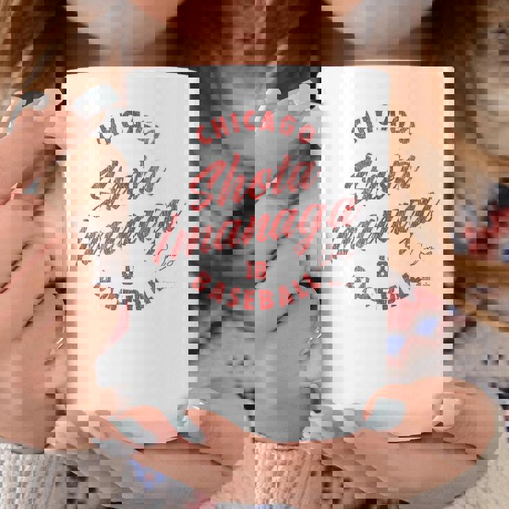 今永翔太 シカゴ 野球 ヴィンテージ 筆記体 Mlbpa コーヒーマグ 面白い贈り物