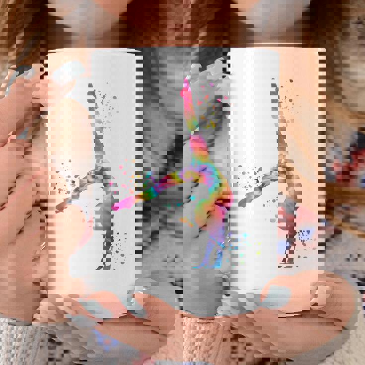 体操 床付き 女の子 キッズ 新体操 コーヒーマグ 面白い贈り物