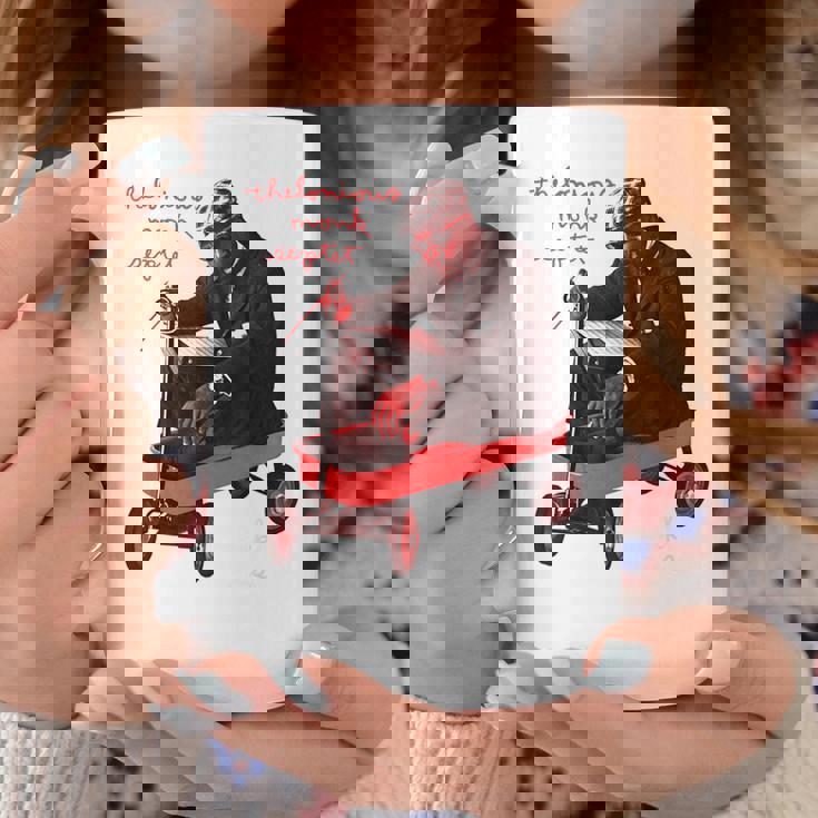 公式セロニアス・モンク・ジャズ・アイコン・グッズ Monks Music コーヒーマグ 面白い贈り物