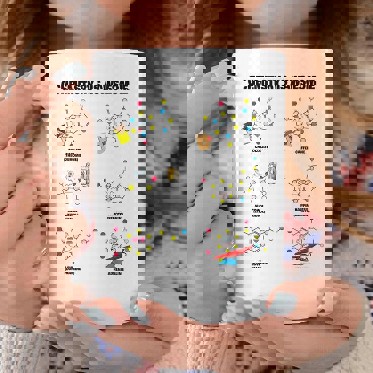 化学は素晴らしいです。面白いカワイイ化学分子 コーヒーマグ 面白い贈り物