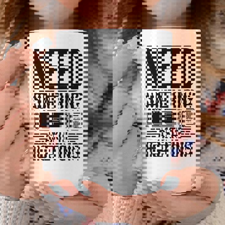 受付係の受付秘書に聞いて欲しいもの コーヒーマグ 面白い贈り物