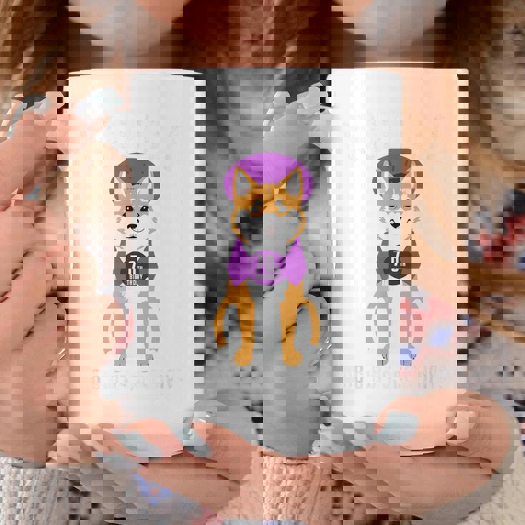 古希祝い 犬 柴犬 ちゃんちゃんこ 男性 女性 犬好き 70歳 Dog Days Best Days コーヒーマグ 面白い贈り物