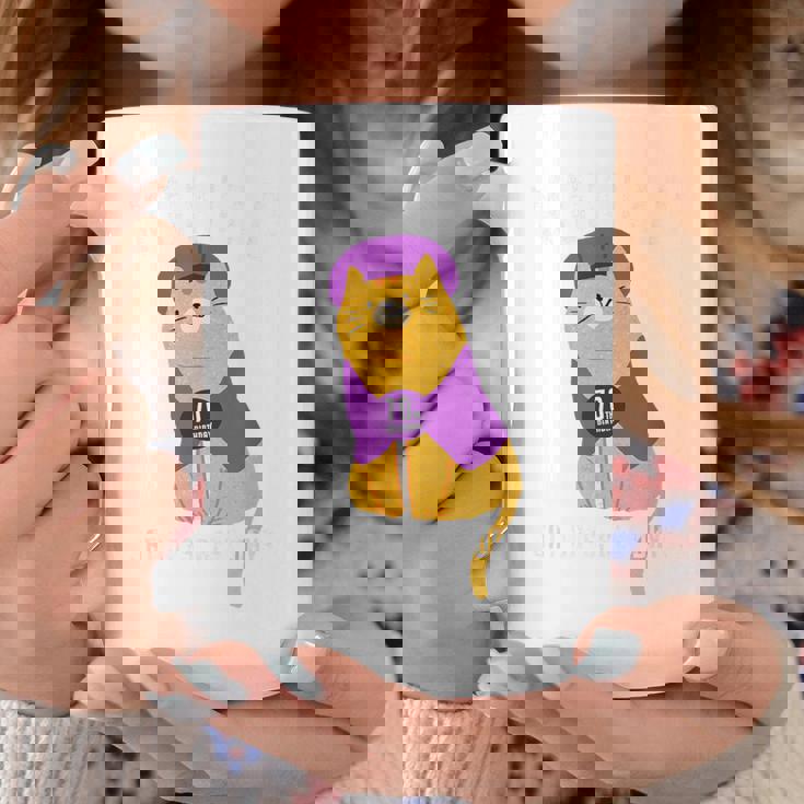 古希祝い 猫 ねこ ちゃんちゃんこ 男性 女性 猫好き 70歳 Cat Days Best Days コーヒーマグ 面白い贈り物