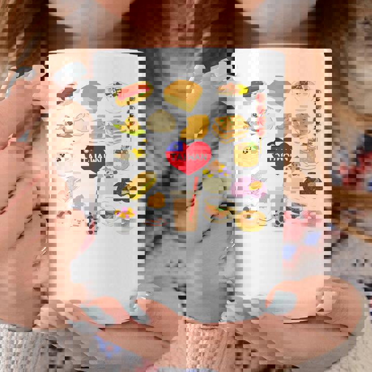 台湾の味 グルメ 国旗 ローカルフード 長袖tシャツ コーヒーマグ 面白い贈り物