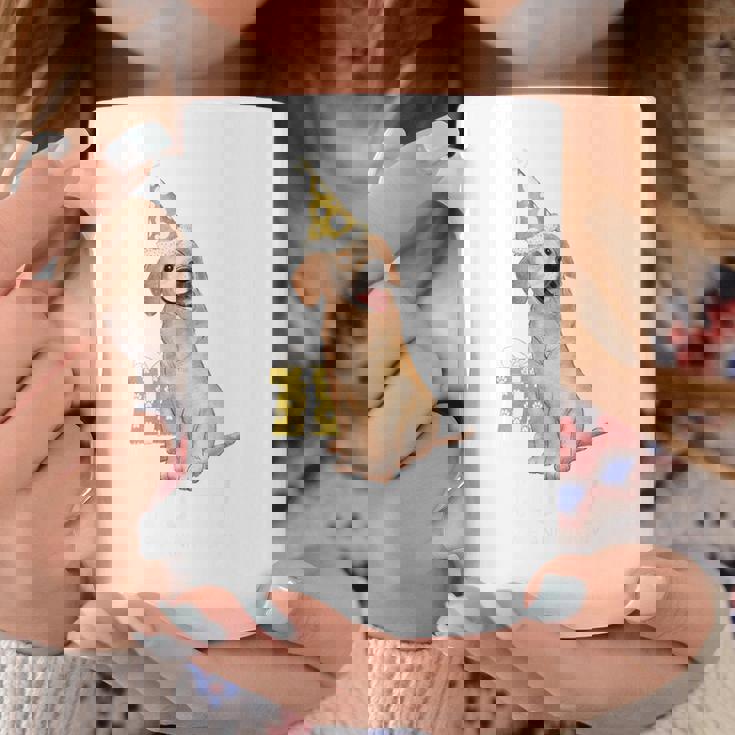 喜寿祝い 犬好き 男性 女性 父 母 喜寿 お祝い 77歳 かわいい 犬 ゴールデンレトリバー おもしろ コーヒーマグ 面白い贈り物