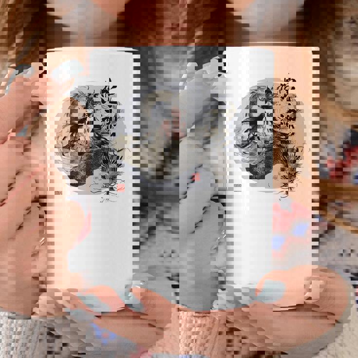 大蛇 美女 巳年 蛇神 イラスト バックプリント コーヒーマグ 面白い贈り物