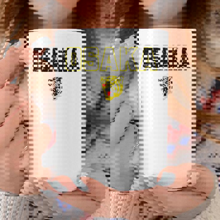 大阪タイガース ヴィンテージ 日本野球 ブラック コーヒーマグ 面白い贈り物