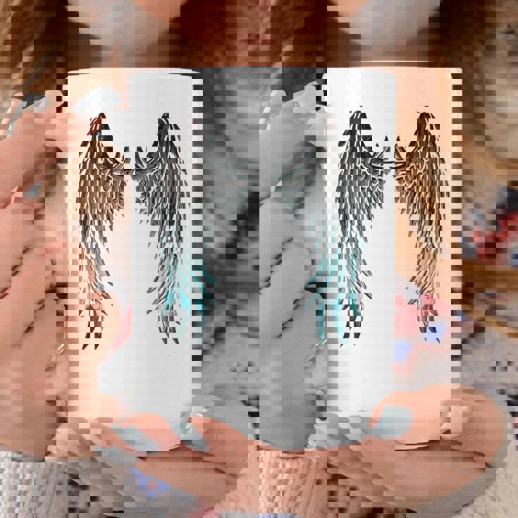 天使の羽 バックプリント コーヒーマグ 面白い贈り物