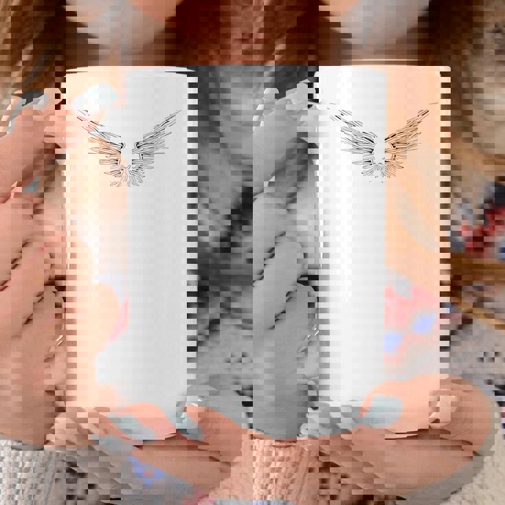 天使の羽 自由な守護天使 コーヒーマグ 面白い贈り物