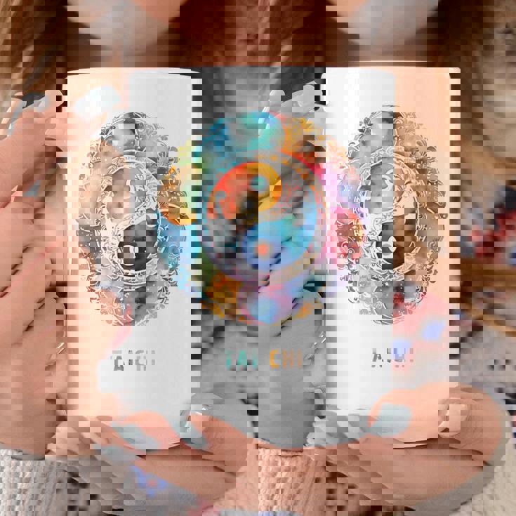 太極拳パステル コーヒーマグ 面白い贈り物