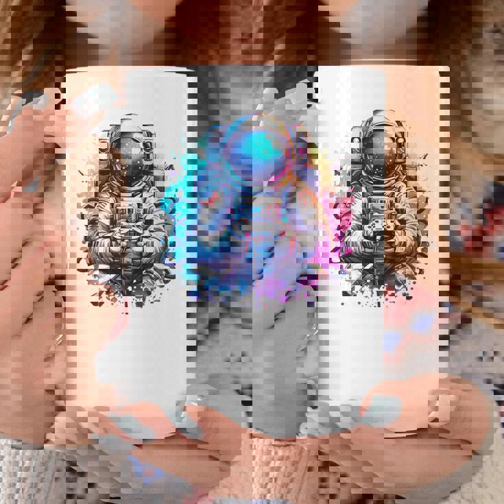 宇宙飛行士宇宙ギフト 科学ギフト 面白い宇宙ゲーマー コーヒーマグ 面白い贈り物