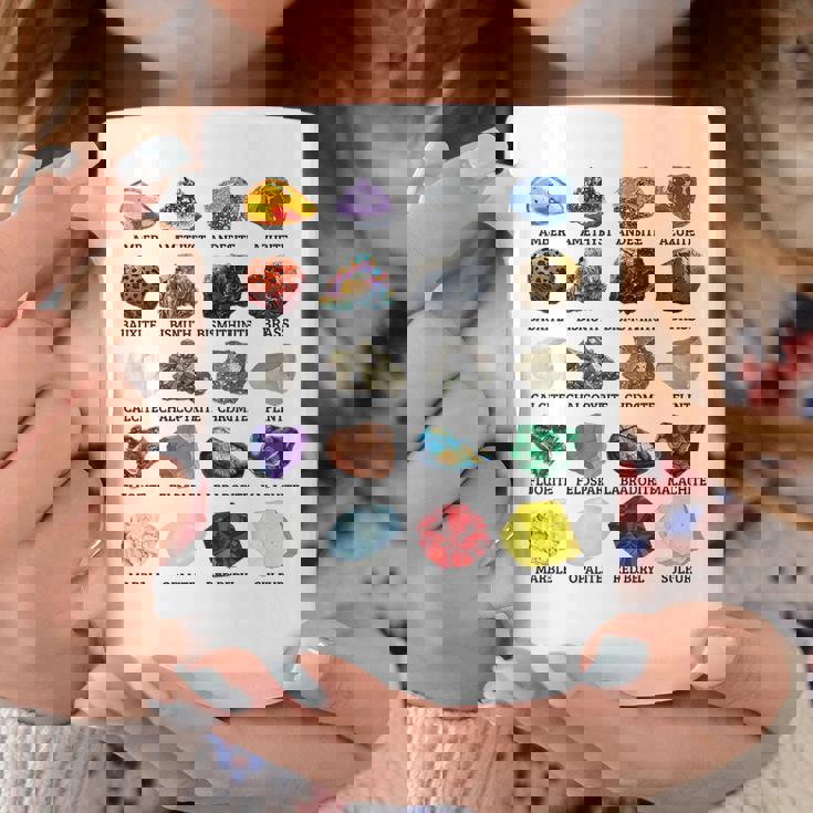 岩石・鉱物の種類 宝石学・地質学 教育 コーヒーマグ 面白い贈り物