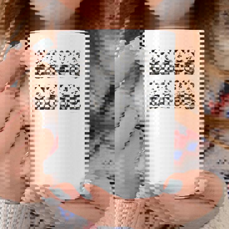 愛らしいパンダ柄かわいい動物デザイン 長袖tシャツ コーヒーマグ 面白い贈り物