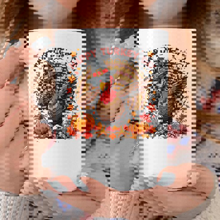 感謝祭 おもしろい 七面鳥巡礼者 軽くたたく 幸せな七面鳥の日 コーヒーマグ 面白い贈り物