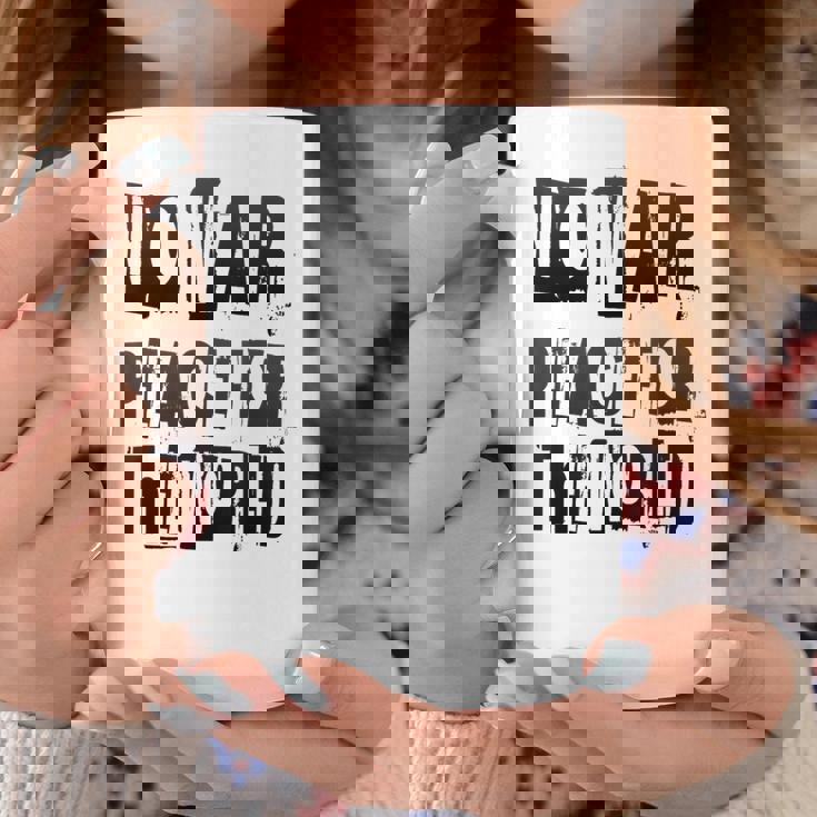 戦争禁止、平和、反戦、戦争禁止 コーヒーマグ 面白い贈り物