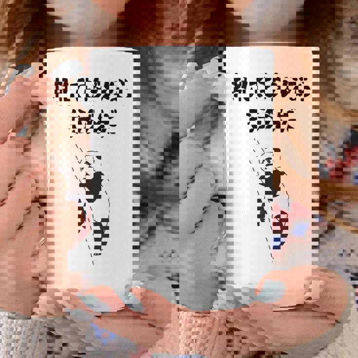 押してもダメならもうダメだ ネタ ことわざ 格言 慣用句 ジョーク ギャグ ダジャレ ツッコミ パンダ おもしろ コーヒーマグ 面白い贈り物