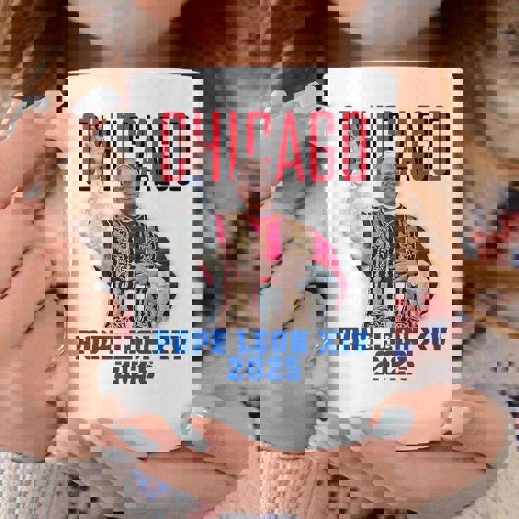 教皇レオンxiv 2025 – シカゴ初のアメリカ教皇デザイン コーヒーマグ 面白い贈り物
