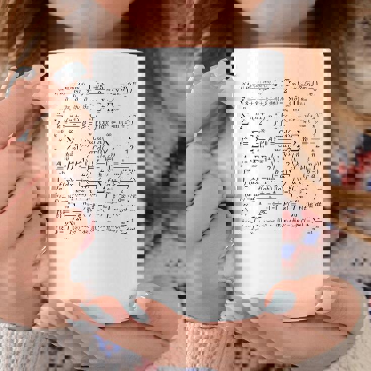 数学方程式と計算、微積分と代数、科学。 コーヒーマグ 面白い贈り物