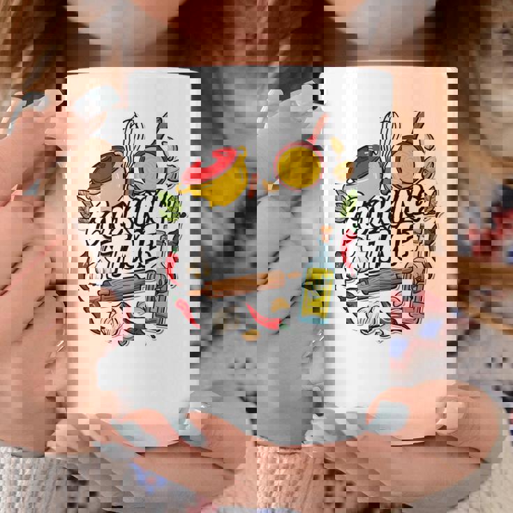 料理の日 宗教料理 シェフ向け 料理 男性 女性 長袖tシャツ コーヒーマグ 面白い贈り物