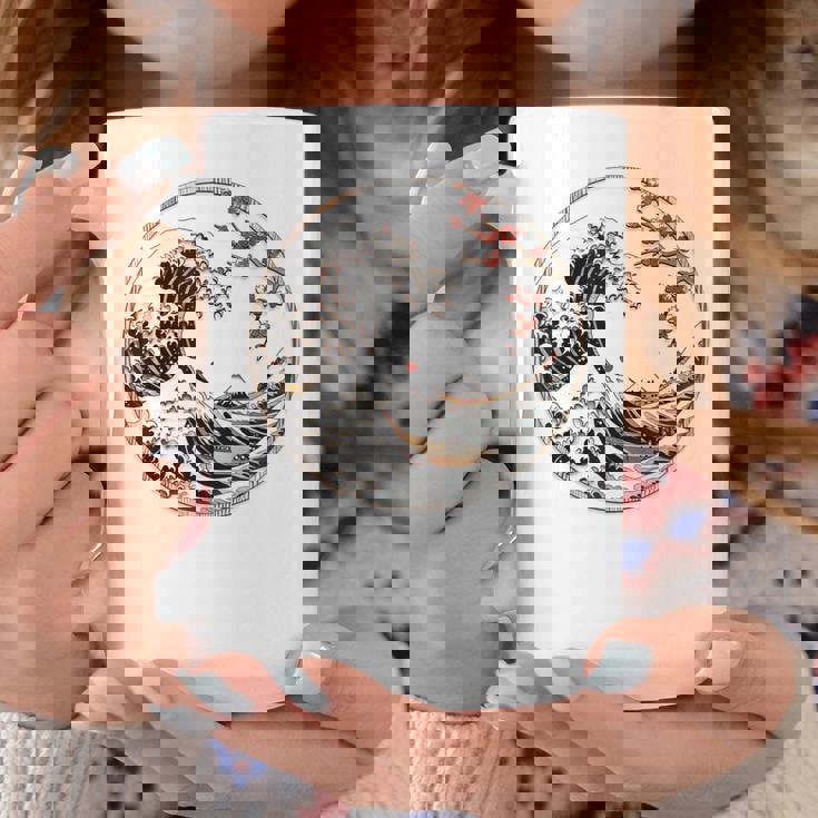 日本 神奈川 波 津波 浮世絵 日本美術 コーヒーマグ 面白い贈り物