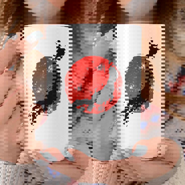 日本 赤 太陽 日本 列島 地図 かっこいい 国旗 スタイル コーヒーマグ 面白い贈り物